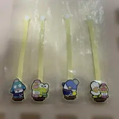 【未使用品】はま寿司 はぴだんぶい　おでかけタグ 4つセット