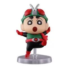 クレヨンしんちゃん×仮面ライダー コラボレーションフィギュアコレクション ガチャ