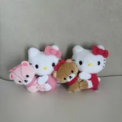 ハローキティ カラフルペアマスコット 2個セット