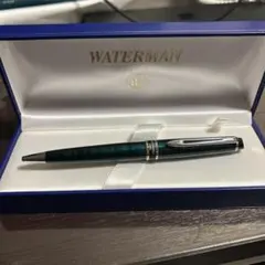 WATERMAN ボールペン グリーン 専用ケース付きのサムネイル