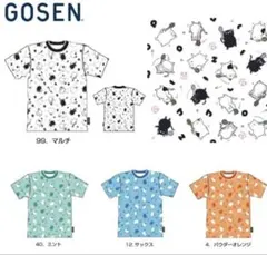 新品タグ付き　ぽちゃ猫　ゴーセン　gosen バドミントン　シャツ　ジュニア