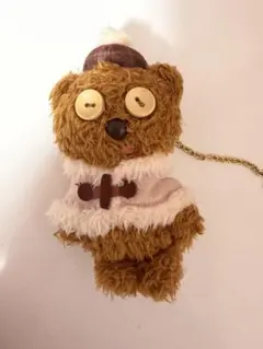 クマのぬいぐるみ型キャラクターグッズ