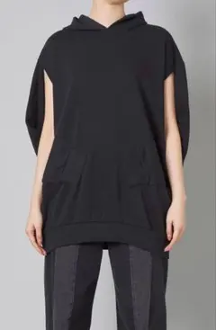 MM6 Maison Margiela ショルダーカバースウェットフーディー