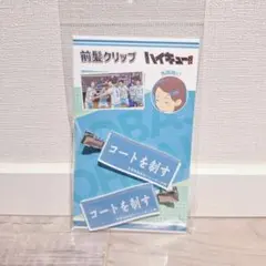 【新品・未使用】前髪クリップ ハイキュー！！ 青葉城西高校　コートを制す
