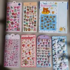 Sanrioサンリオ♥正規品コットンパフィーシール&シナモロールマシュマロシール