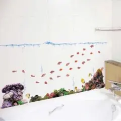 ウォールステッカー 海の魚たち 58232 クマノミ おしゃれ