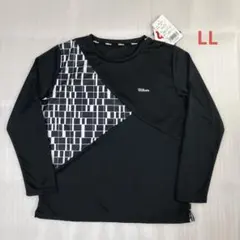 未使用　ウィルソン　クルーネック長袖Tシャツ　テニス　レディース　LL
