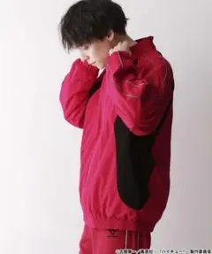 RAGEBLUE × ハイキュー!! ナイロンジャケット レッドのサムネイル