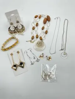 未使用アクセサリー 9点 Vuance produce 大ピアス オーブピアス