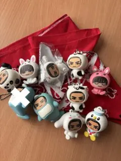 砂田将宏 着ぐるみキーホルダーセット