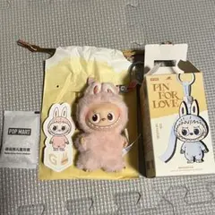 POP MART PIN FOR LOVE イニシャル ラブブ G