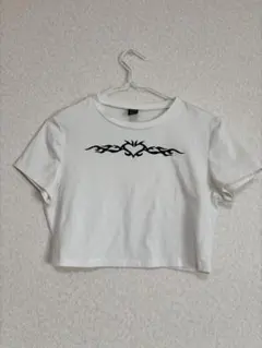 【最終値下げ！】SHEIN ホワイト クロップドTシャツ