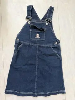 Familiar ダークデニム ジャンパースカート　130