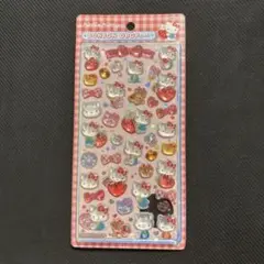 【毎日111円値下げ】ボンボンドロップシール ハローキティ赤①