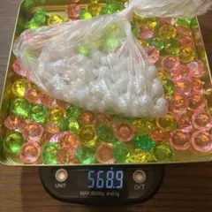 ゲーセン アクリルストーン 約569g（約140個）ミッキー有【GW-G2】