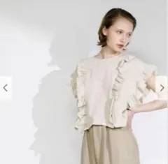 P*P様 borders at balcony LINEN PEPLUM TOP - メルカリ