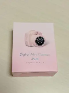 【新品未開封】デジタル ミニカメラプチ ピンク
