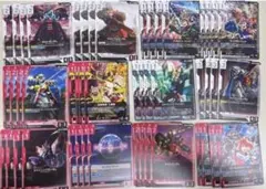 ガンダムカードゲーム 赤白 シャイニングガンダム パーツ MF 12種 セット