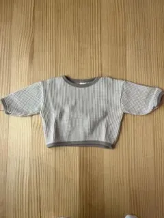 【新品未使用】Bebe Holic ワッフル素材トップス