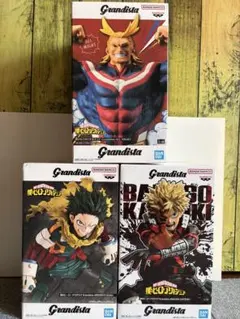 Grandista 僕のヒーローアカデミア フィギュア3体セット
