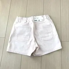 ユニクロ　130cm ピンク イージーカラーショートパンツ
