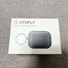 AirPods Pro用 ケース シリコン カラビナ付き ネイビー