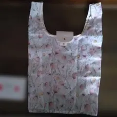 メナード 花柄エコバッグ 中サイズのサムネイル