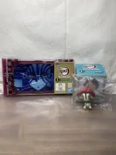 鬼滅の刃　一番くじ　F賞　I賞　猗窩座　2点セット