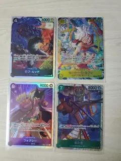 モンキーDルフィ シークレットパラレル + オマケ R3枚