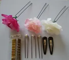 髪飾り　ヘアピン　ヘアアクセサリー