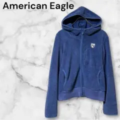『American Eagle』 (L)/ メンズ フリースジャケット ブルー