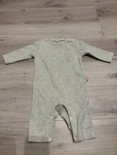 ライトグレー　ロンパース