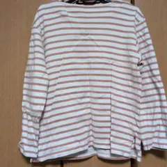 MUJI ストライプ 長袖Tシャツ M