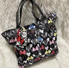 H581 未使用級✨レスポートサック ディズニーコラボ ミニー 総柄 
