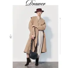 新品タグ付き】アベニールエトワールビックカラーダブルボアコート38 