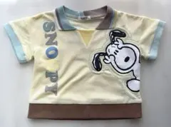 PEANUTS スヌーピー 半袖Tシャツ ポロ襟 新品タグ付き