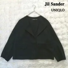 UNIQLO ＋J ジルサンダー ユニクロ ノーカラー ウール コート