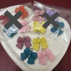 カン付きミニチャーム☆じゃらキー作りに☆1袋100円均一☆