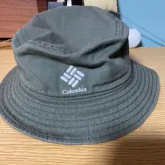 L/XLサイズ Columbia（コロンビア）の定番ロゴ刺繍入りバケットハット