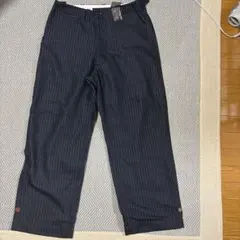 Bloodo Crew ワイドパンツ ネイビー Lサイズ