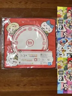 ちいかわ　1番くじ F賞　タオルコレクション　ワンピース　シール　３枚