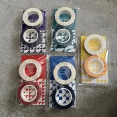【新品未使用】　嵐　Japonism マスキングテープセット 5色