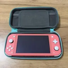 Nintendo Switch Lite 本体 ピンク あつ森ケース付き