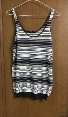 Edition マルチボーダー タンクトップ