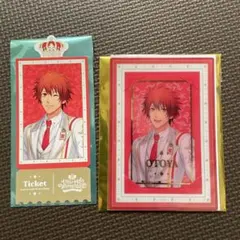 うたプリワンダーランド　ビジュカ、チケット風カード箔なし　一十木音也