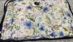 【新品】西川 羽毛肌掛けふとん ダウンケット シングル 花柄のサムネイル