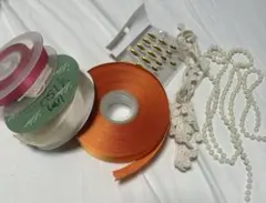 高品質ハンドメイド雑貨　リボン　まとめ売り