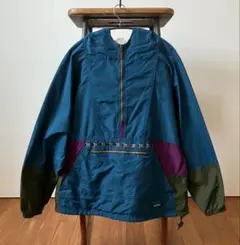 80s-90s LLBean USA製 アノラックパーカー ネイティブ柄 Lのサムネイル