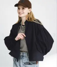 アーバンリサーチ　サニーレーベル　『UR TECH』ボリュームスリーブブルゾンのサムネイル