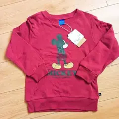 【新品タグ付】ミッキーマウス トレーナー 130 お揃い